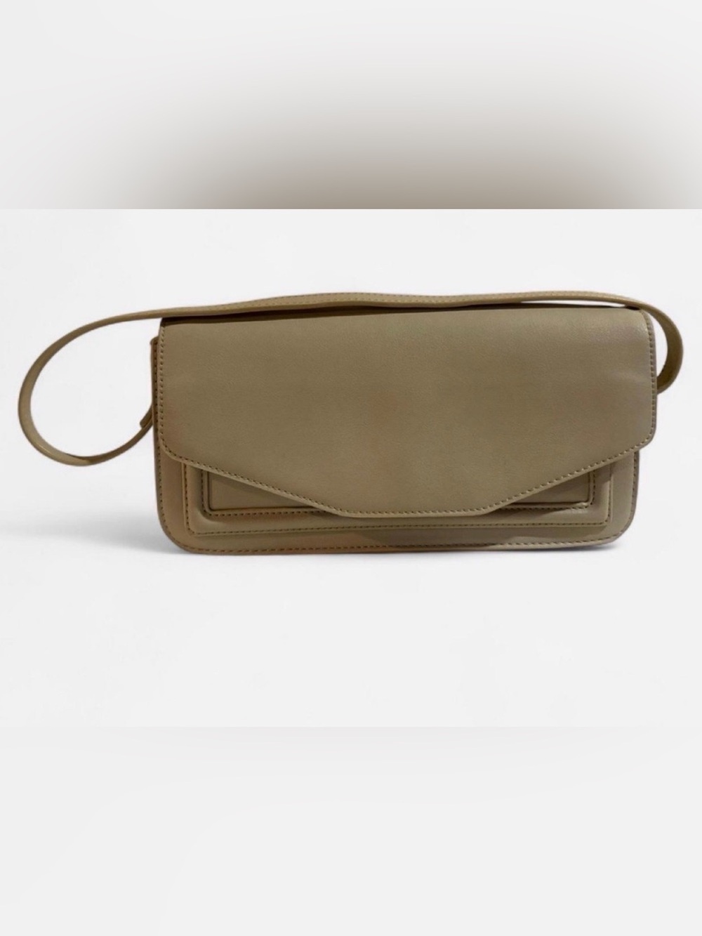 Women's Envelope shoulder Bag in Taupe